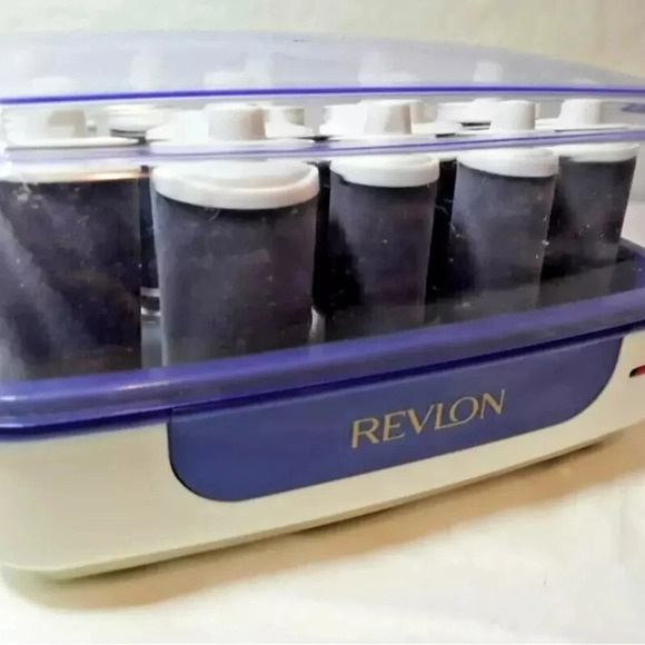 REVLON HOT ROLLERS  BOX SET LONG LASTING PROTECTIVE CURLS - Picture 9 of 10